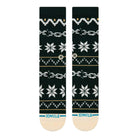 Stance Break The Season Crew Socks Green Socks A556D25BRE-PIN Close-up | Overkill