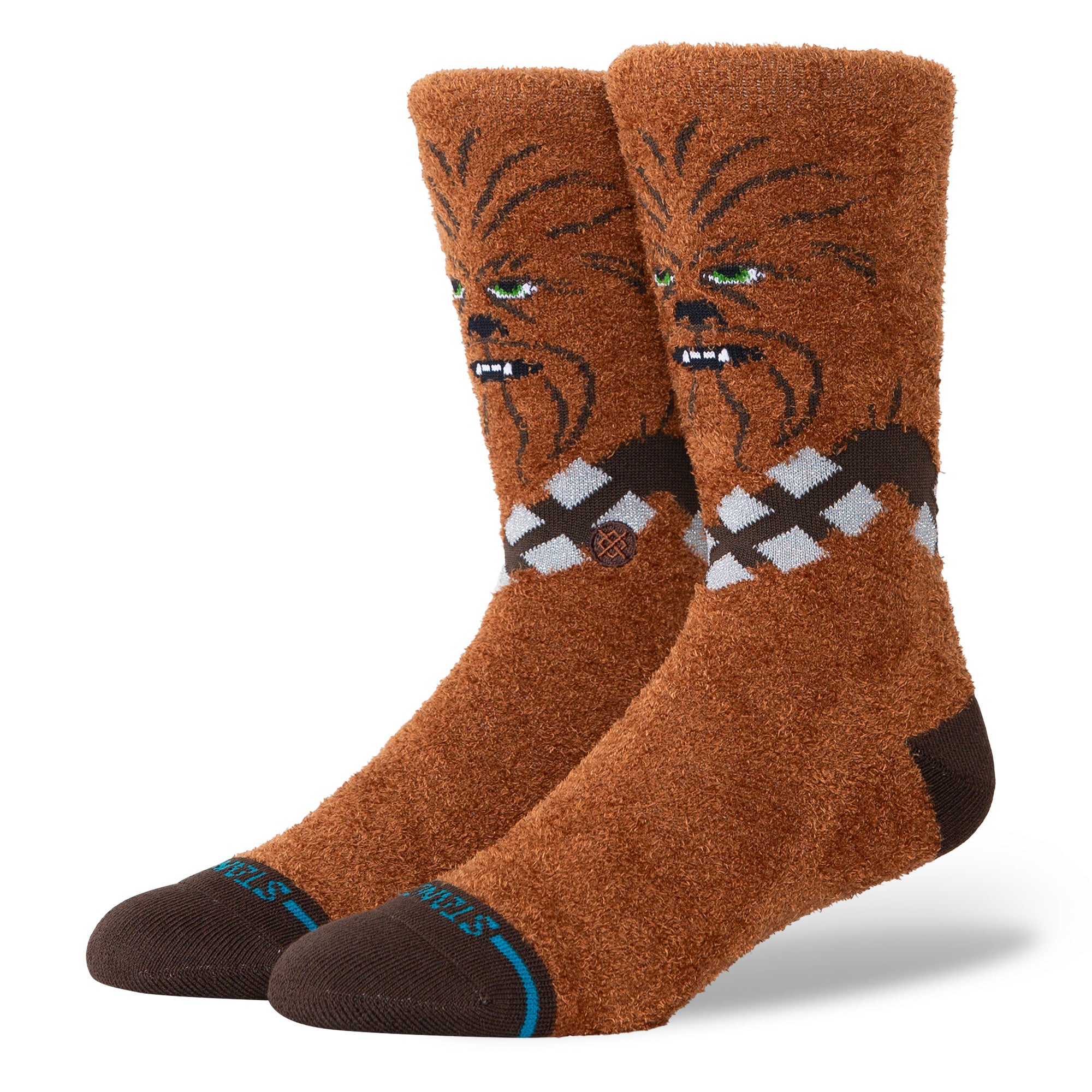 Star Wars x Stance Chewie Crew Socks Brown Socks A555D25CHE-BRN | Overkill