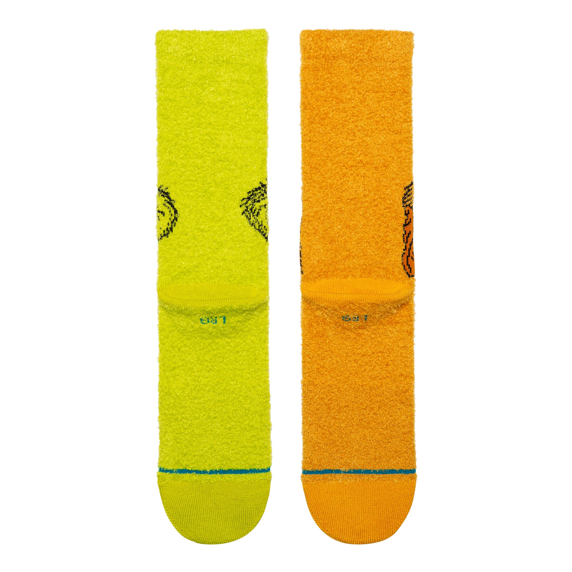 Stance Grinch And Max Socks Multicolor Socks A555D25GRI-GRN Close-up | Overkill