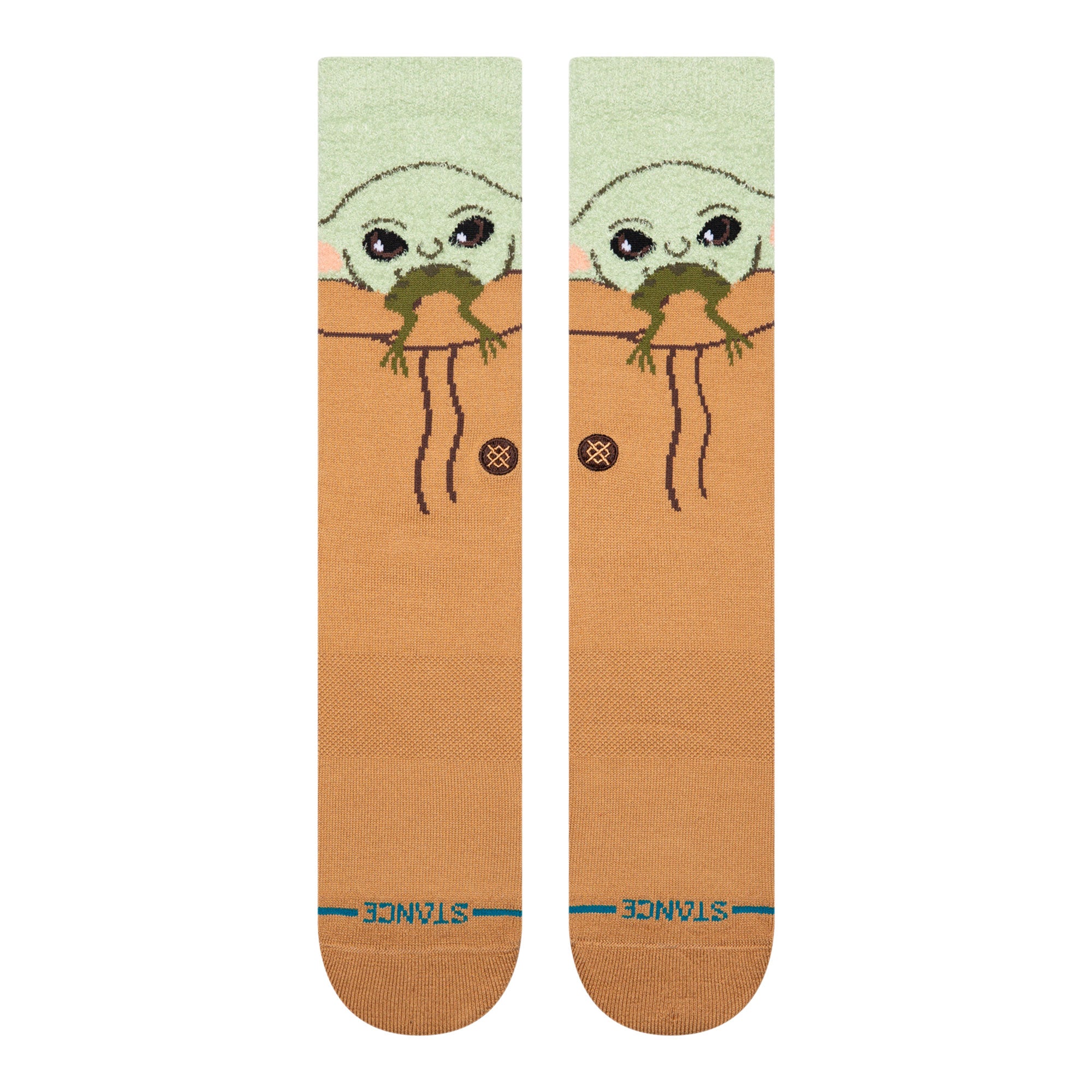 Star Wars x Stance Grogu Hungry Socks Green Socks A555D25GRO-GRN Close-up | Overkill