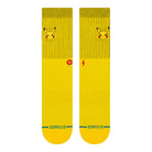 Pokemon x Stance Pikachu Crew Socks Yellow Socks A555D25PIK-YEL Close-up | Overkill