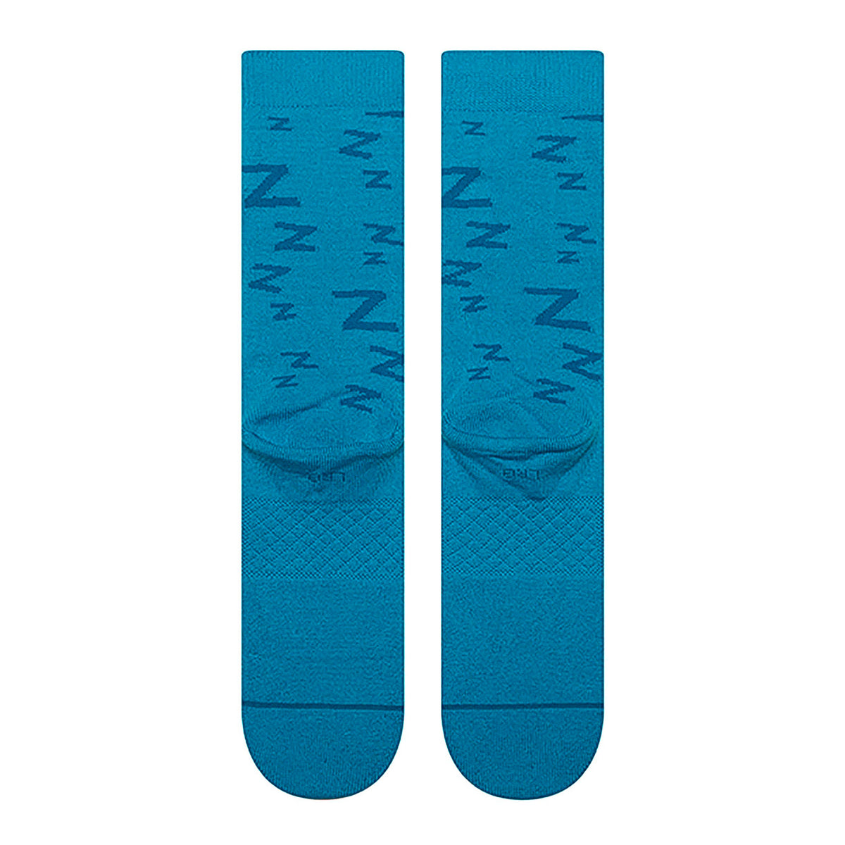 Stance Snorlax Sleepy Crew Socks Teal Socks A555D26SNO-TEA Close-up | Overkill
