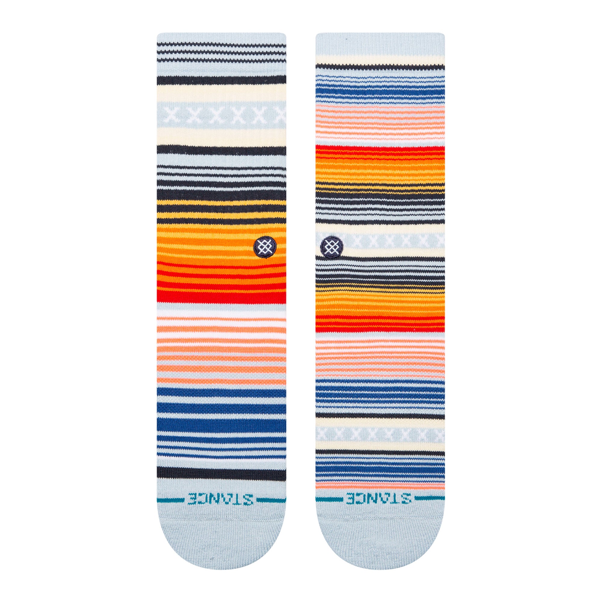 Stance Curren ST Socks Ice Blue Socks Close-up | Overkill