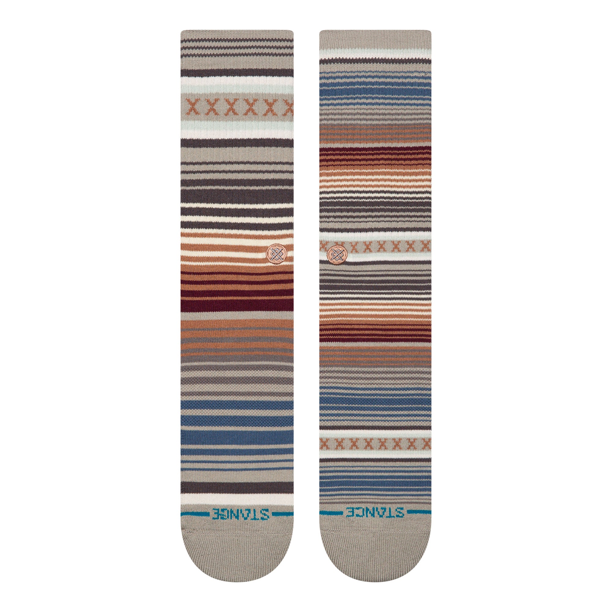 Stance Curren ST Crew Socks Multi Socks A556A20CHS-MUL Close-up | Overkill