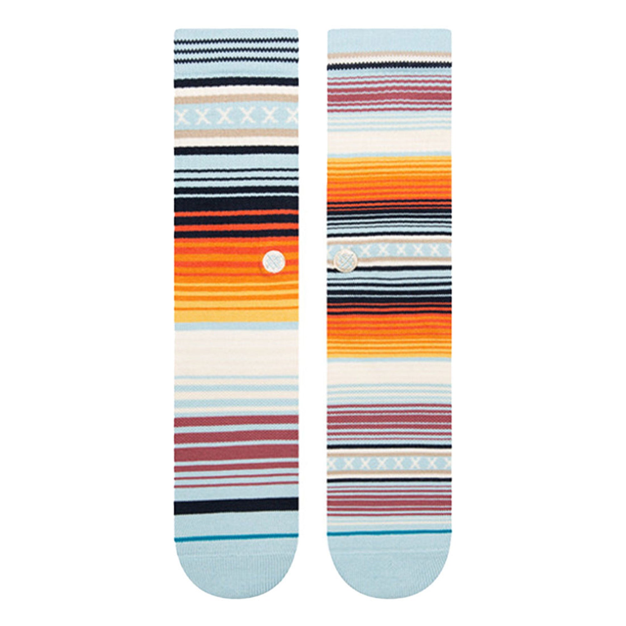 Stance Curren ST Crew Socks Light Blue Socks Material | Overkill