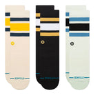 Stance The Boyd 3 Pack Socks Cream Socks A556A21TB3-CRM | Overkill