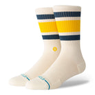 Stance The Boyd 3 Pack Socks Cream Socks Material | Overkill