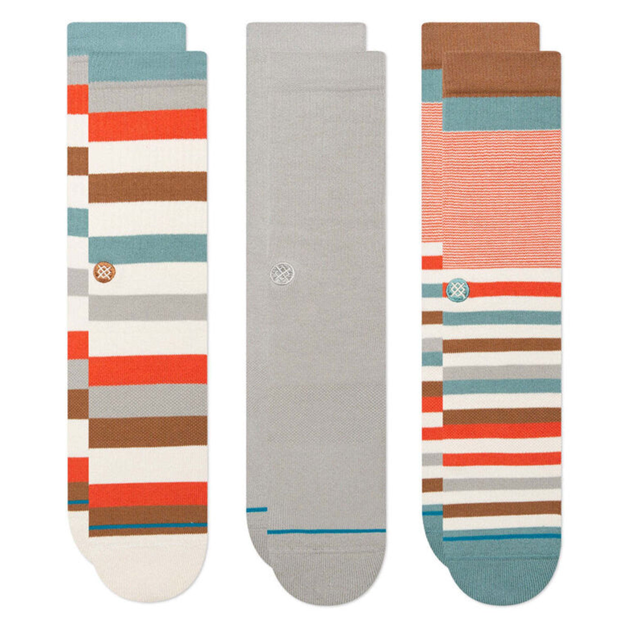 Stance Waldos 3 Pack Socks Multi Socks A556A23WAL-MUL | Overkill