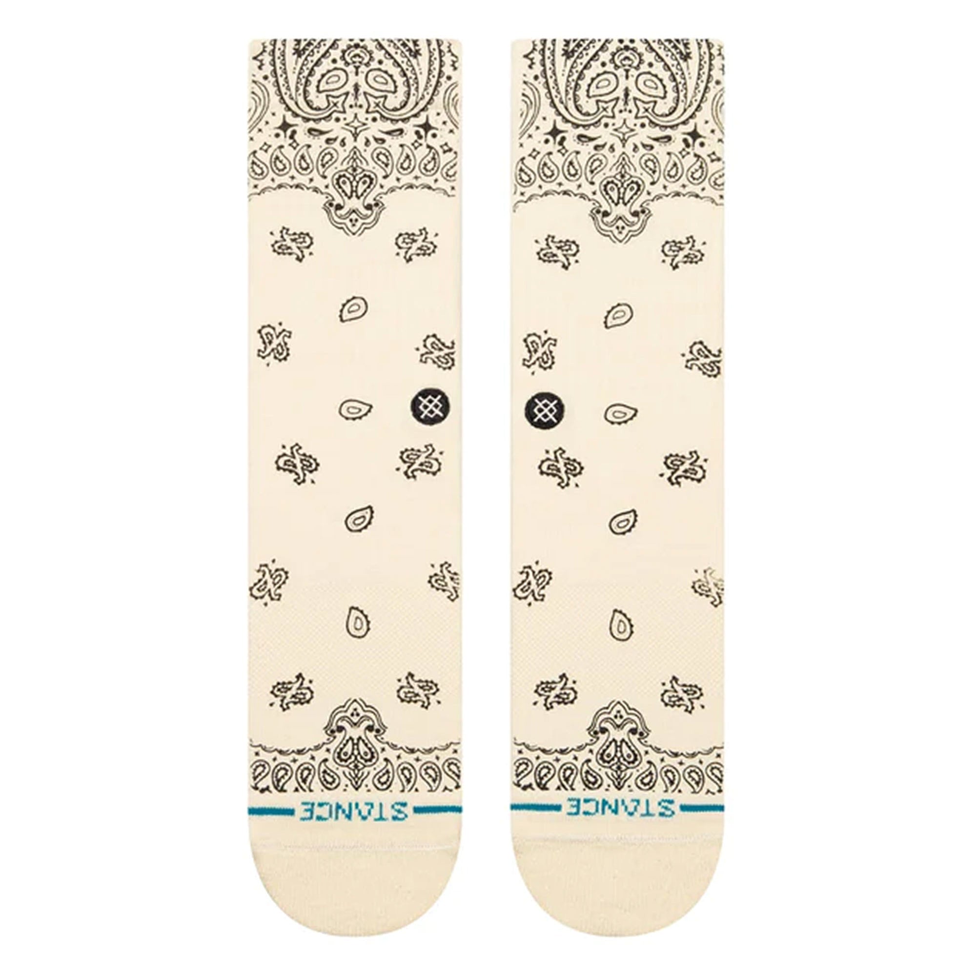 Stance Hanky Socks Cream Socks Material | Overkill