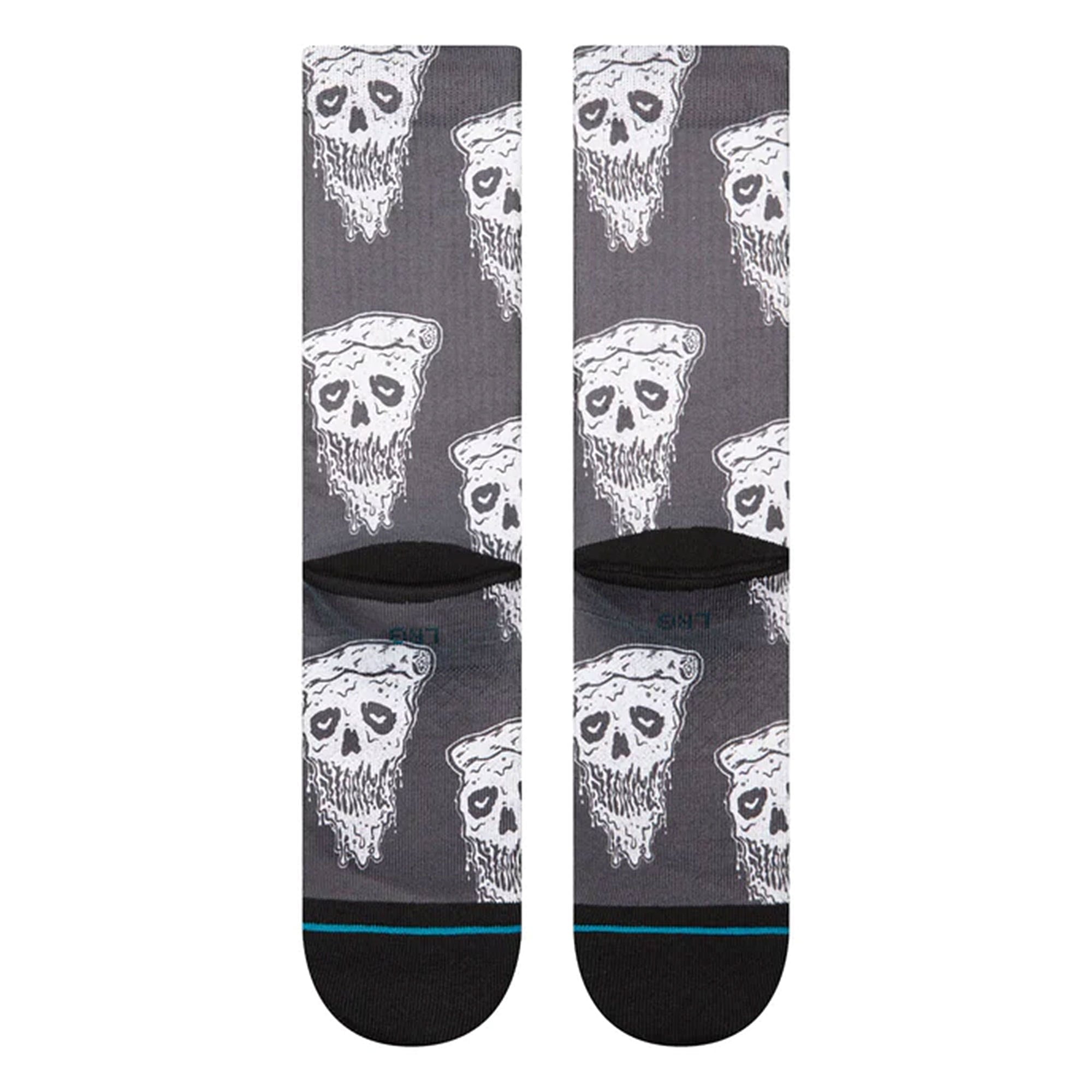 Stance Pizza Face Socks White / Black Socks Material | Overkill