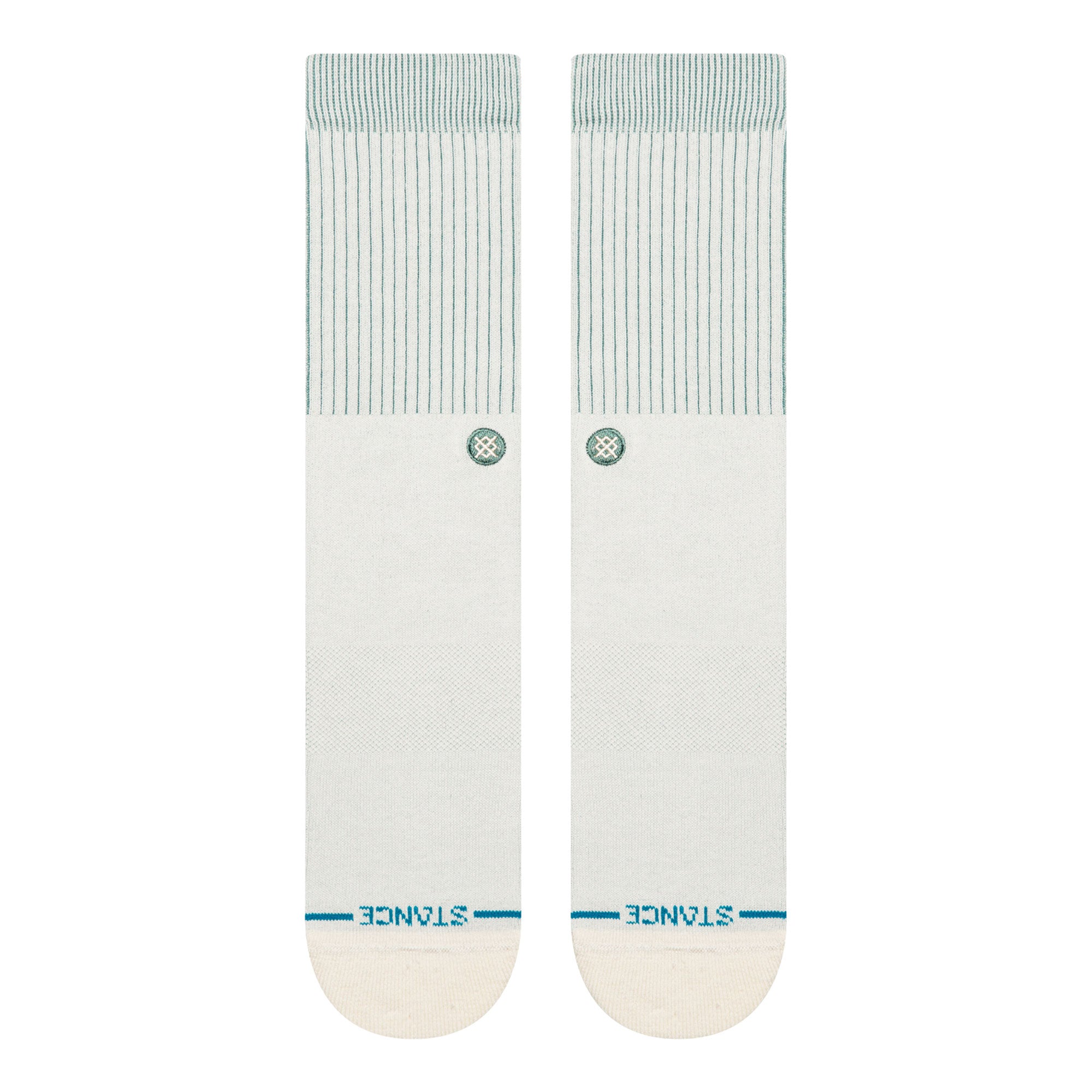 Stance Icon Pop Crew Socks Canvas Socks A556A25ICO-CVS Close-up | Overkill
