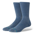 Stance Icon Dyed Crew Socks Sea Blue Socks A556A25IDC-SBL | Overkill