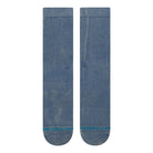 Stance Icon Dyed Crew Socks Sea Blue Socks A556A25IDC-SBL Close-up | Overkill
