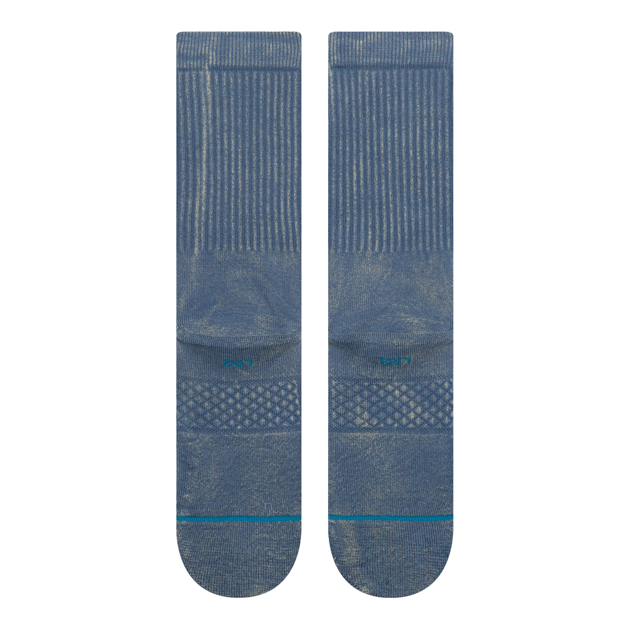Stance Icon Dyed Crew Socks Sea Blue Socks A556A25IDC-SBL Detailfoto | Overkill