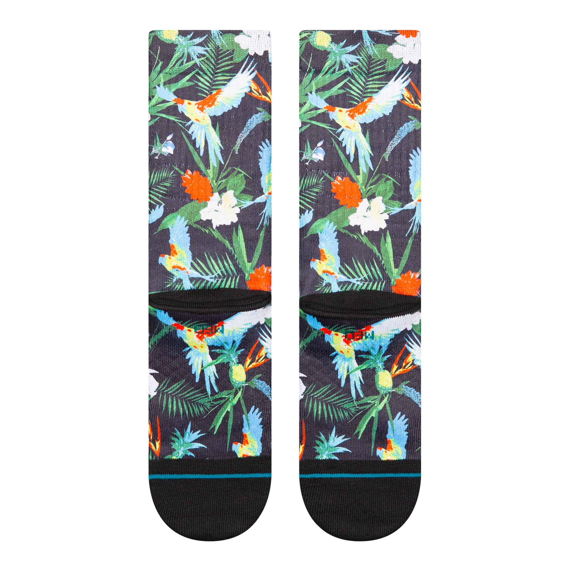 Stance Bird Cage Crew Socks Black Socks Material | Overkill