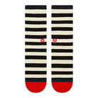 Stance Breton Crew Socks Black / White Socks Close-up | Overkill