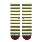 Stance Breton Crew Socks Green Socks Close-up | Overkill