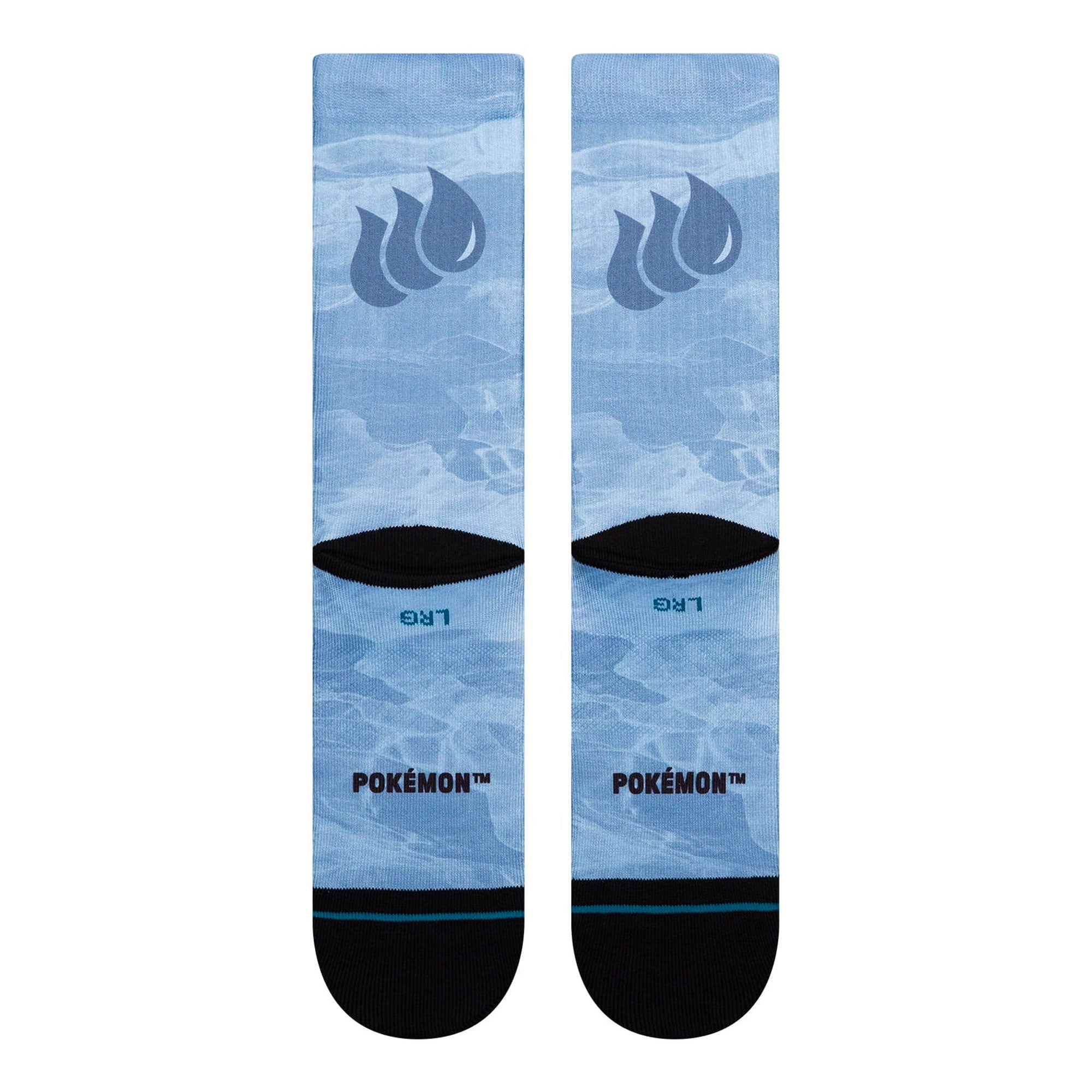 Stance Blastoise Crew Socks Blue Socks A556B26BLA-BLU Close-up | Overkill
