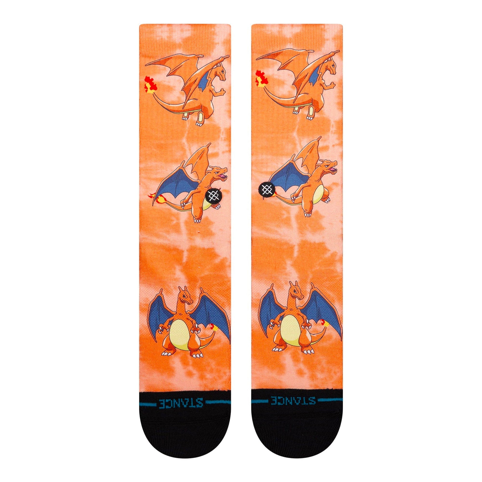 Stance Charizard Crew Socks Orange Socks A556B26CHA-ORA Detailfoto | Overkill
