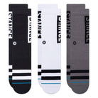 Stance The OG 3 Pack Socks Black / White Socks A556C20OG3-BLW | Overkill