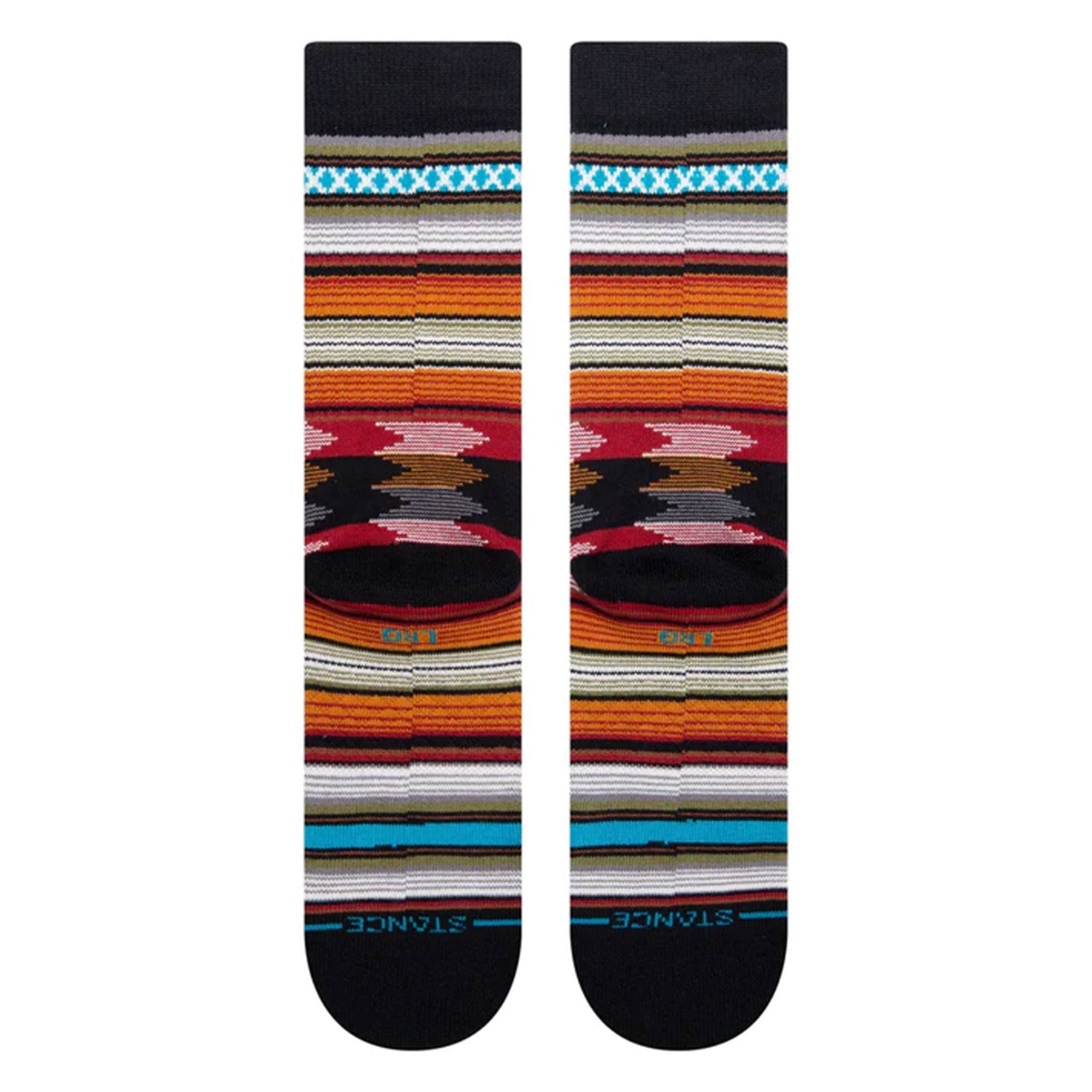 Stance Baron Socks Black Socks Material | Overkill