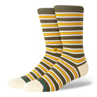 Stance Ollie Crew Socks Olive Socks A556C25OLL-OLV | Overkill
