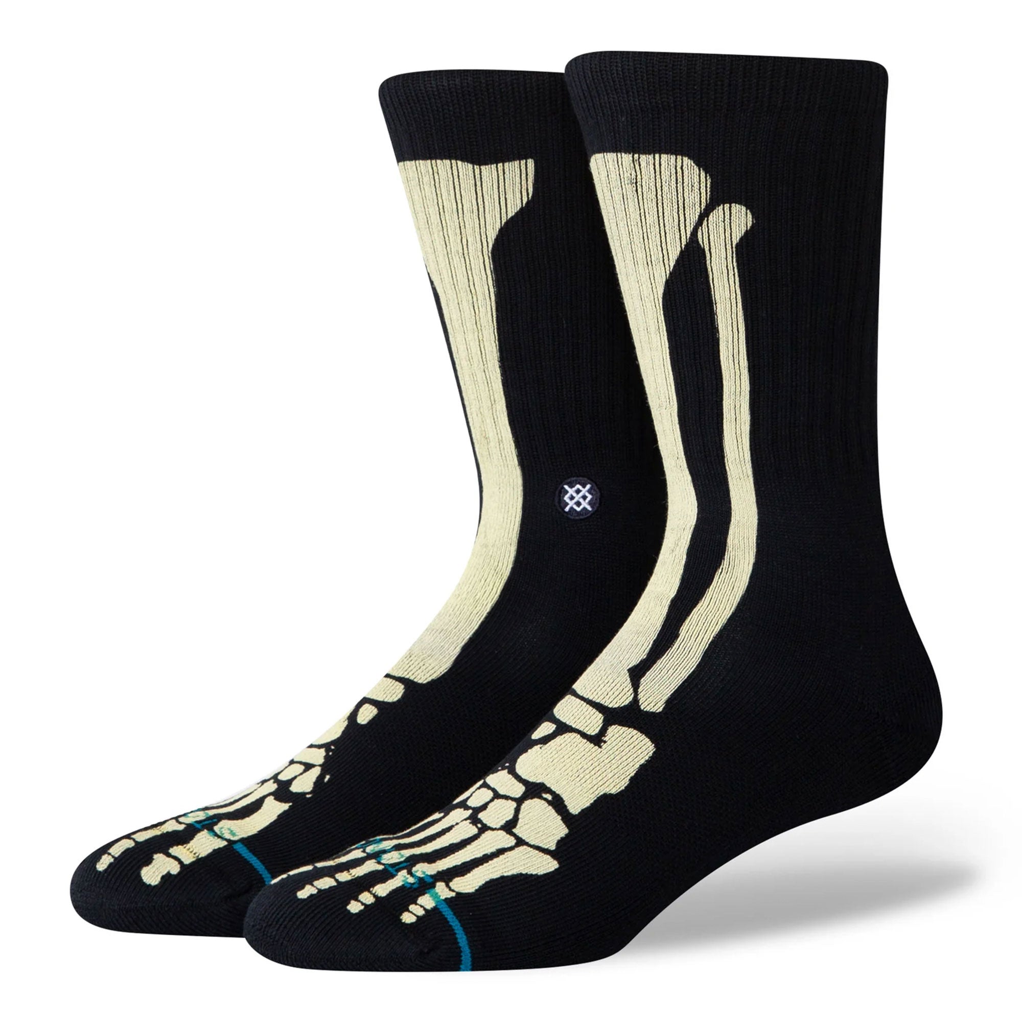 Stance Bones 3 Socks Black Socks A556C26BO3-BLK | Overkill

