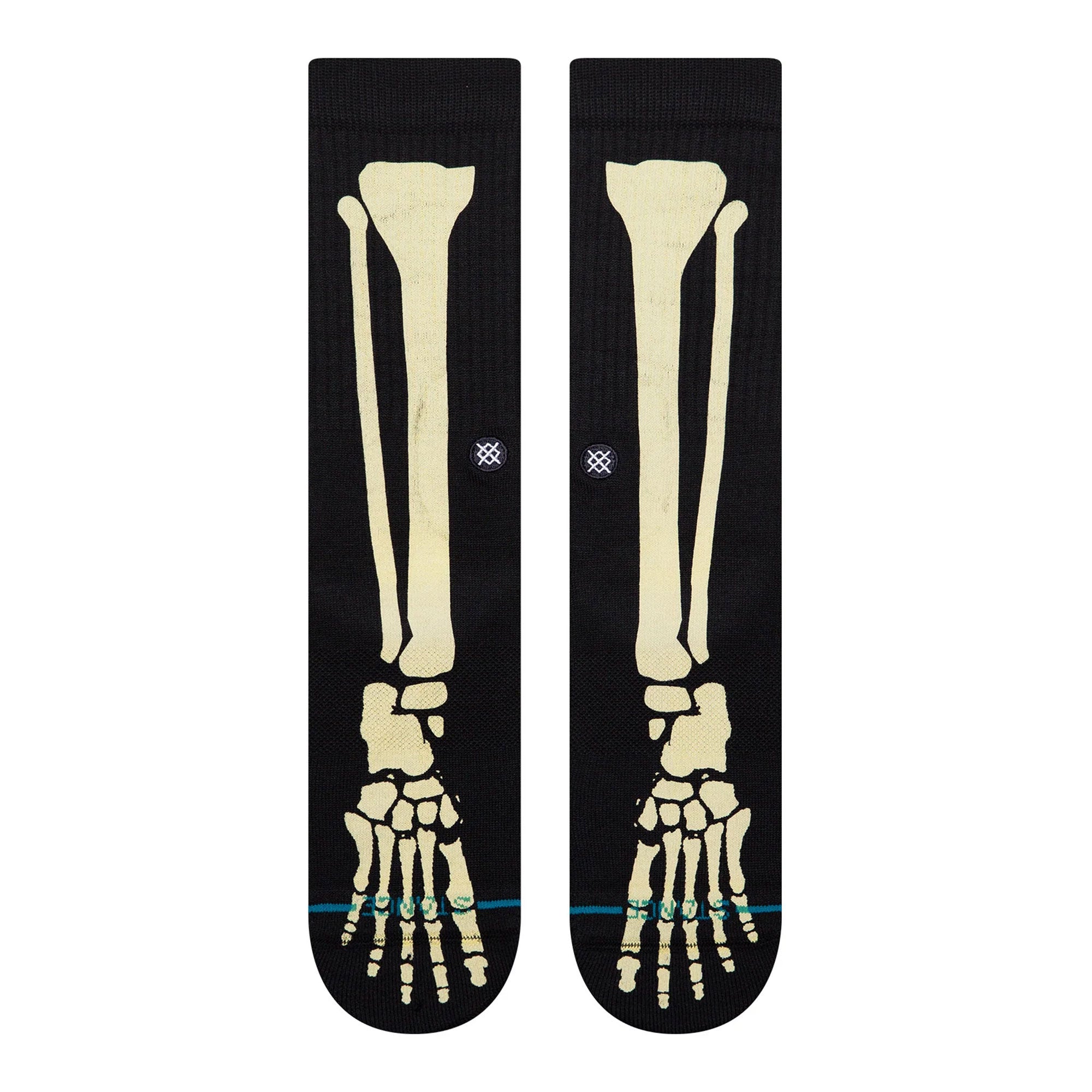 Stance Bones 3 Socks Black Socks A556C26BO3-BLK Detailfoto | Overkill
