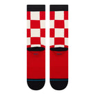Stance Chaturanga Crew Socks Red Socks A556C26CHA-RED Close-up | Overkill
