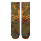 Stance Face Hugger Crew Socks Brown Socks A556C26FAC-BRN Close-up | Overkill
