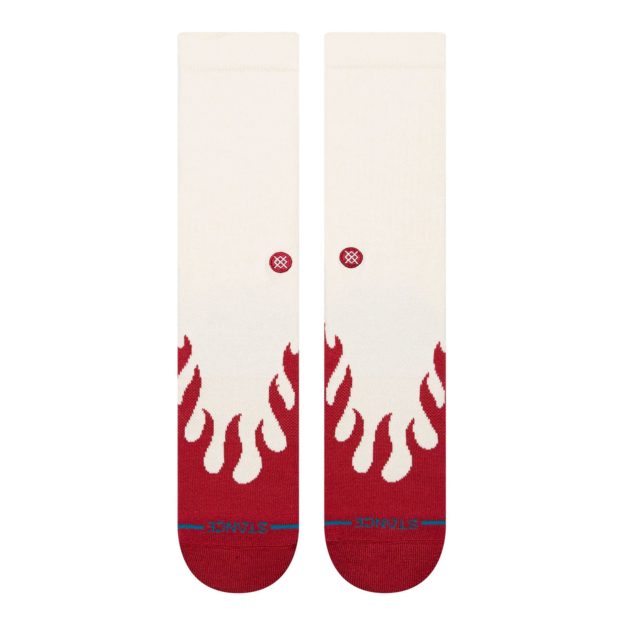 Stance Heating Up Crew Socks Red Socks A556C26HEA-RED Detailfoto | Overkill
