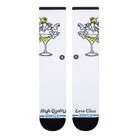 Stance High Quality Low Class Crew Socks White Socks A556C26HIG-WHT Detailfoto | Overkill
