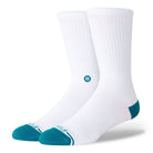 Stance Icon Dot Crew Socks Teal Socks A556C26ICD-TEA | Overkill
