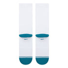 Stance Icon Dot Crew Socks Teal Socks A556C26ICD-TEA Close-up | Overkill

