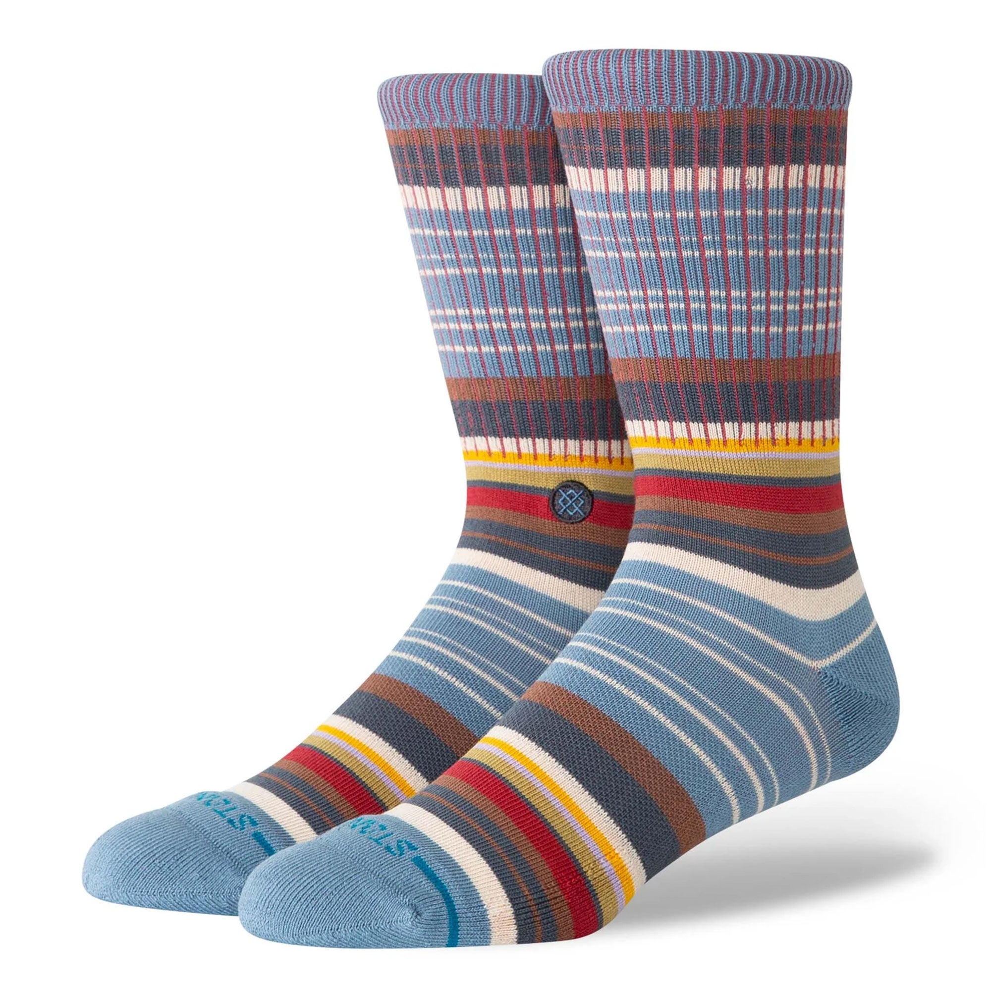 Stance Jorongo Pop Crew Socks Windward Blue Socks A556C26JOP-WIB | Overkill
