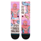 Stance Spidey Senses Socks Magenta Socks Material | Overkill