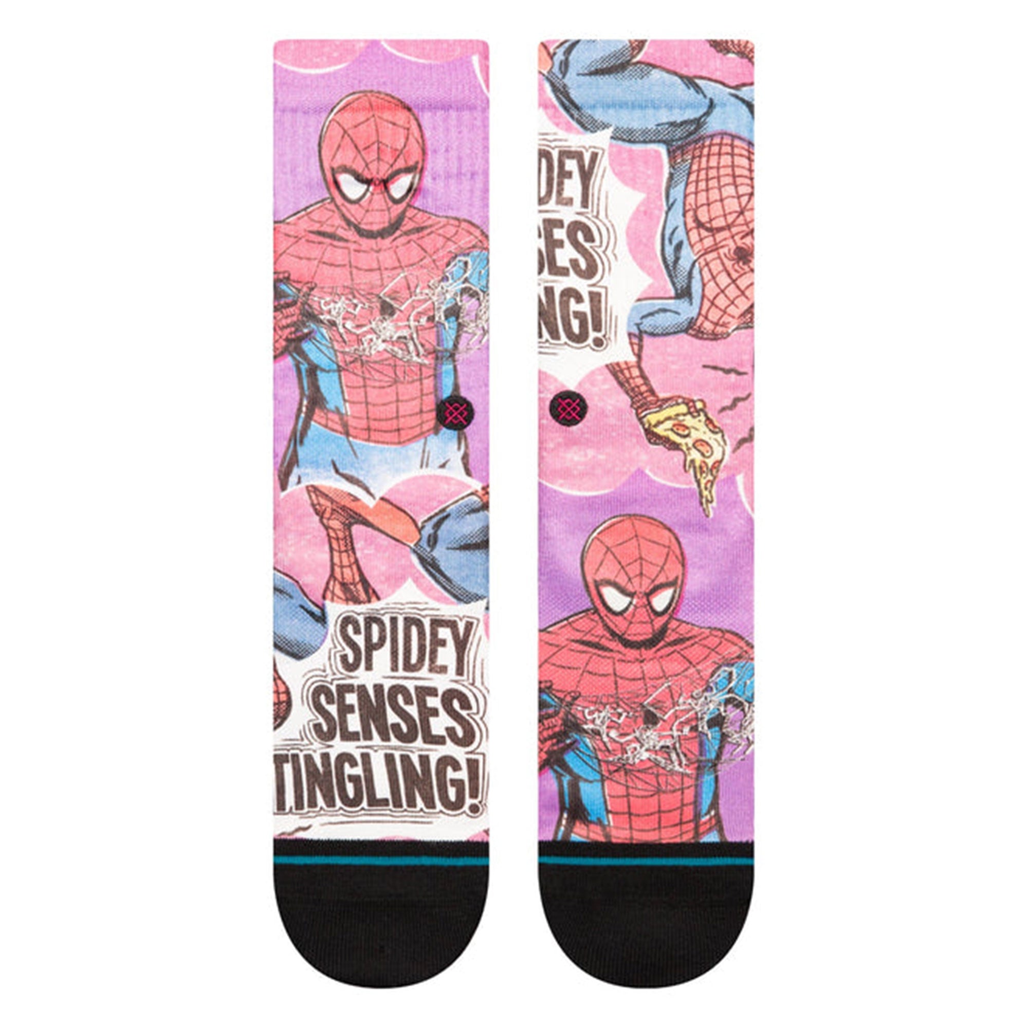 Stance Spidey Senses Socks Magenta Socks Material | Overkill
