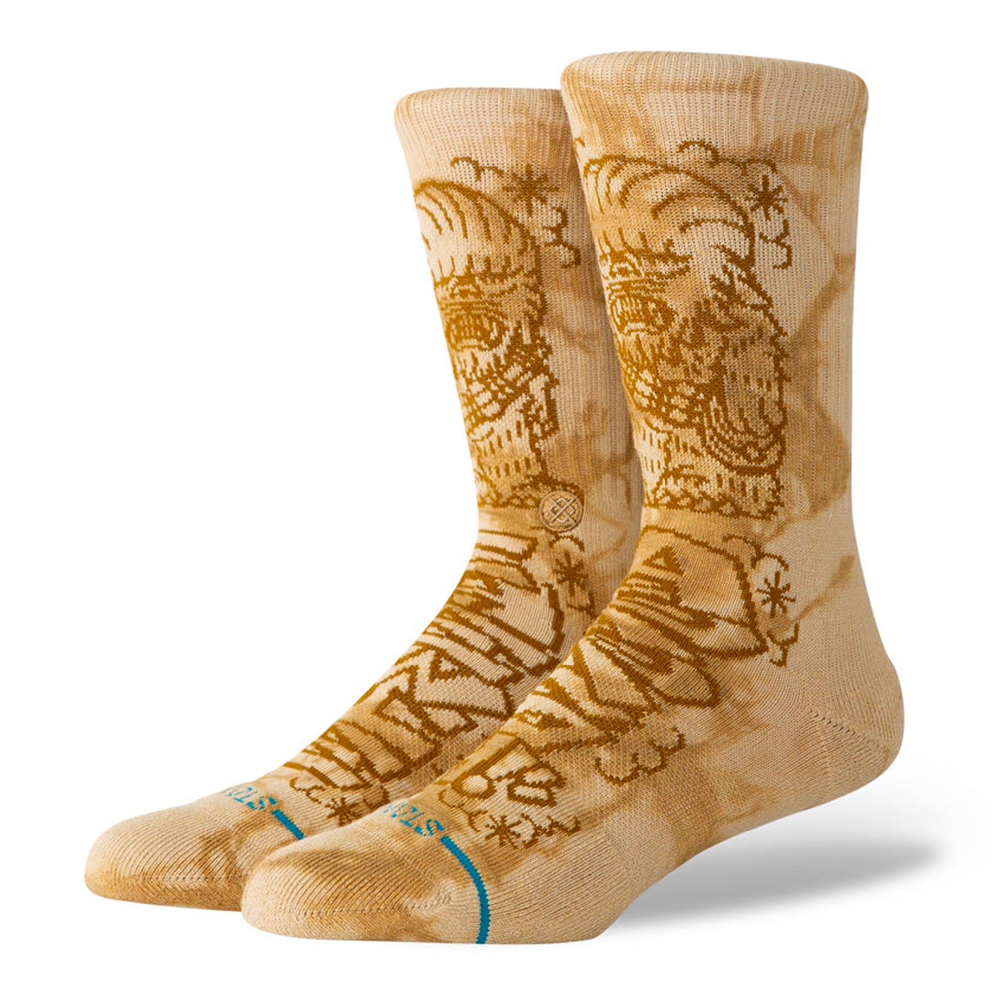 Stance DJ Chewie Crew Socks Sand Socks A556D24DJC-SAN | Overkill