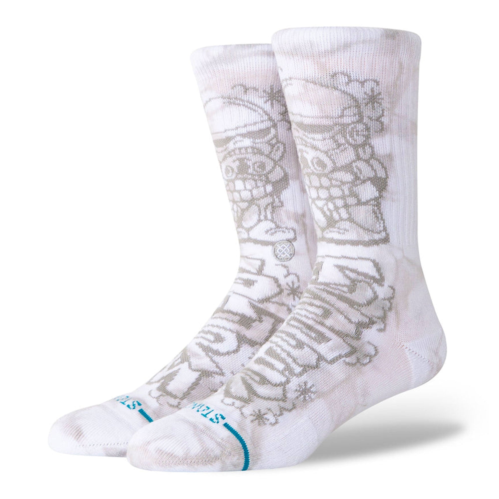 Stance DJ Trooper Crew Socks White Socks A556D24DJT-WHT | Overkill