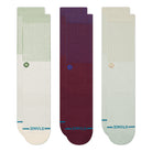 Stance Icon Pop Crew 3 Pack Socks Multicolor Socks A556D25ICO-CVS | Overkill