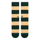 Stance Nep Stripe Crew Socks Pine Socks A556D25NEP-PIN Close-up | Overkill
