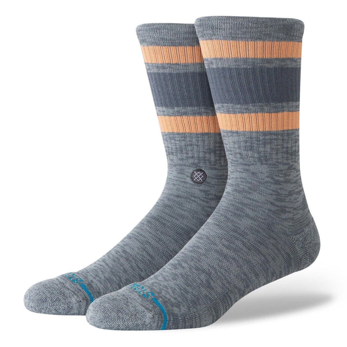 Stance Slub Boyd Crew Socks Pavement Socks A556D25SLU-PAV | Overkill
