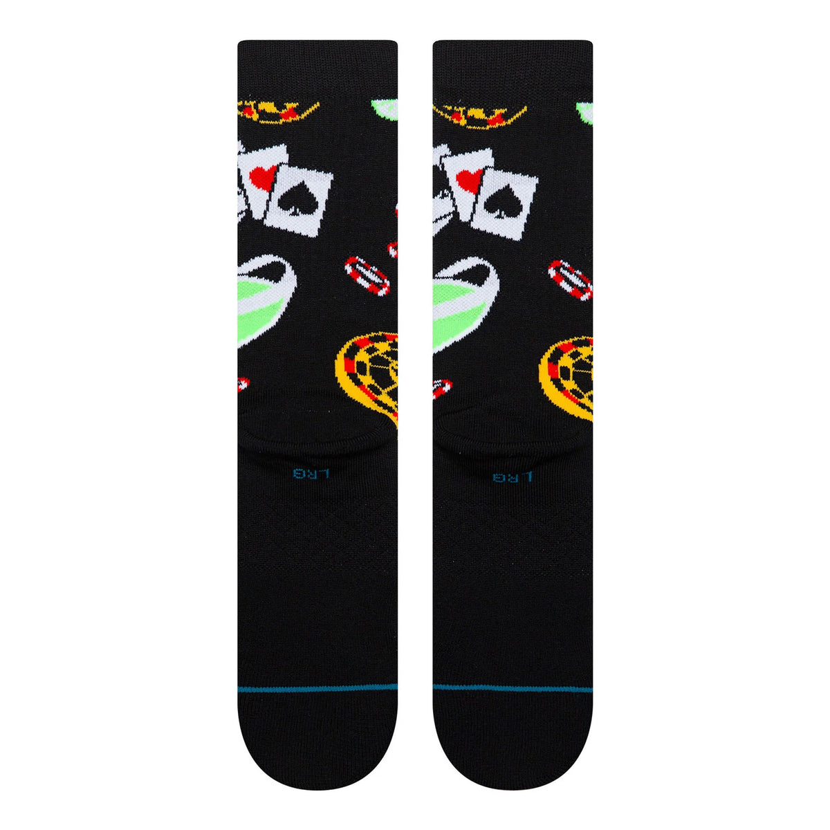 Stance All In Crew Socks Black Socks A556D26ALL-BLK Close-up | Overkill

