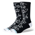 Stance Lucas Crew Socks Black Socks A556D26LUC-BLK | Overkill
