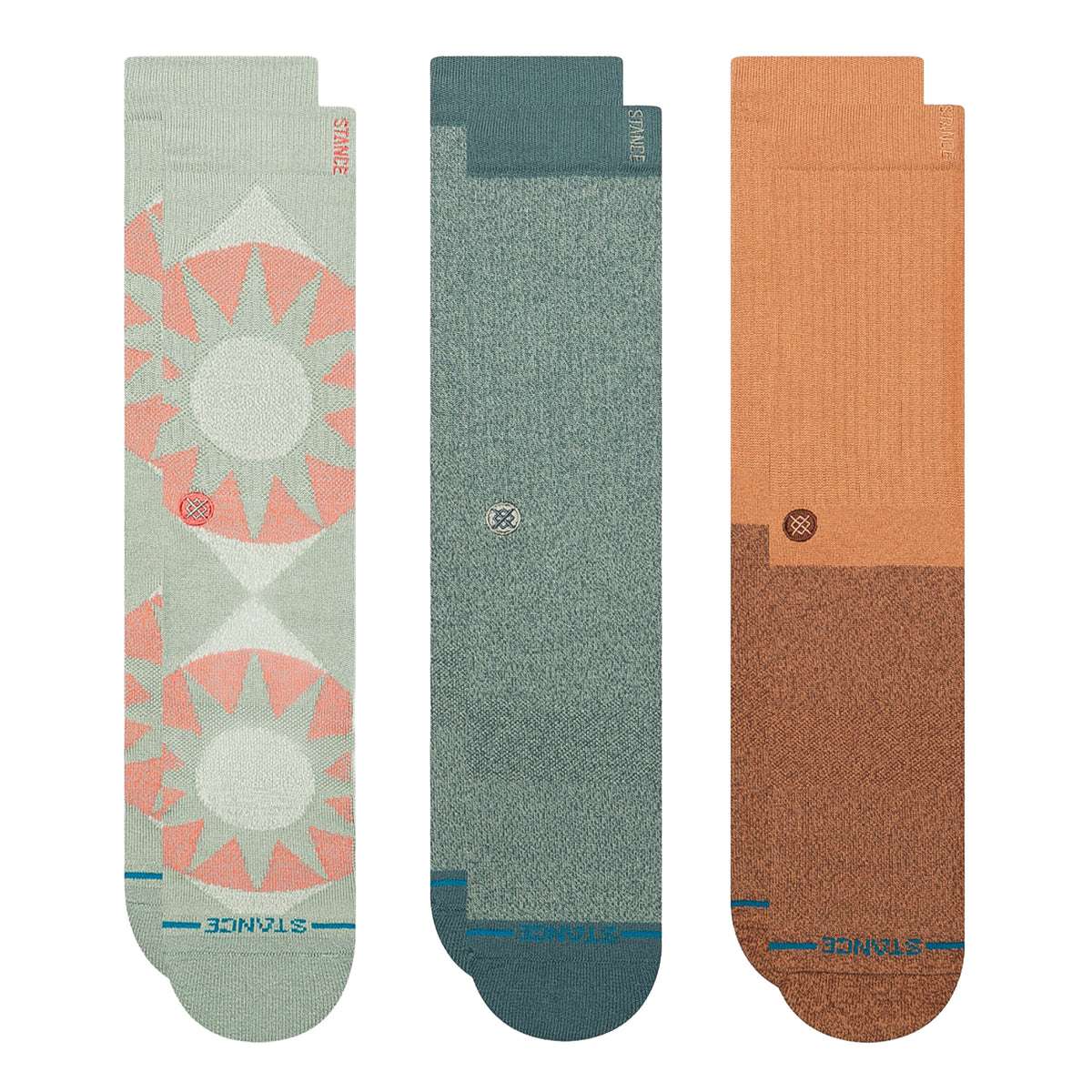 Stance Sunnyville 3 Pack Socks Multi Socks A556D26SNP-MUL | Overkill
