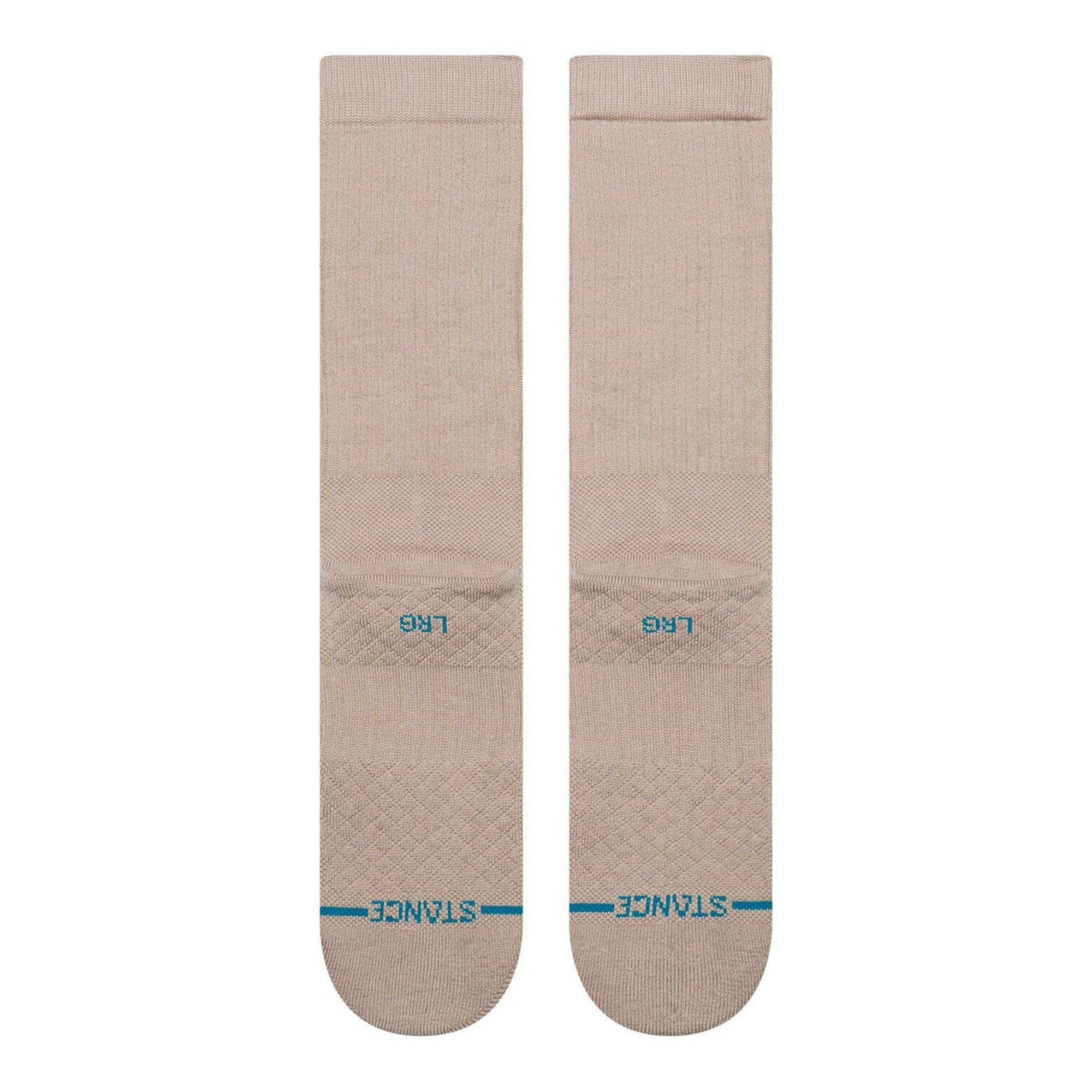 Stance Signature Crew Socks String Grey Socks A556GC26SI-STG Close-up | Overkill
