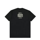 Obey Minor Threat x Obey Gef just A Minor Threat Tee Black T-Shirts Close-up | Overkill