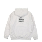 Obey Minor Threat x Obey Gef just A Minor Threat Hood Heather Grey Hoodies Close-up | Overkill