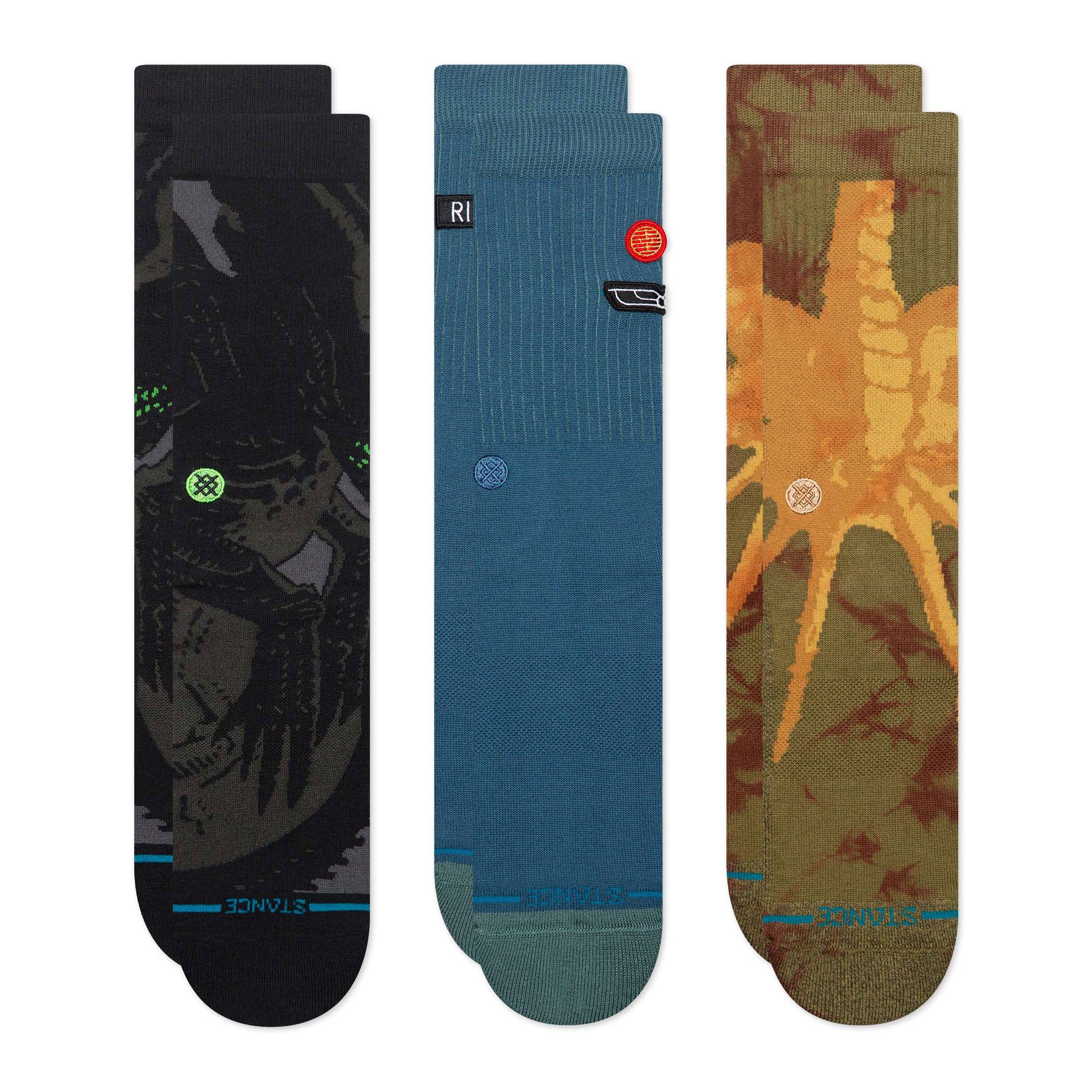 Stance Alien Box Set Socks Multi Socks A999C26ALI-MUL Detailfoto | Overkill
