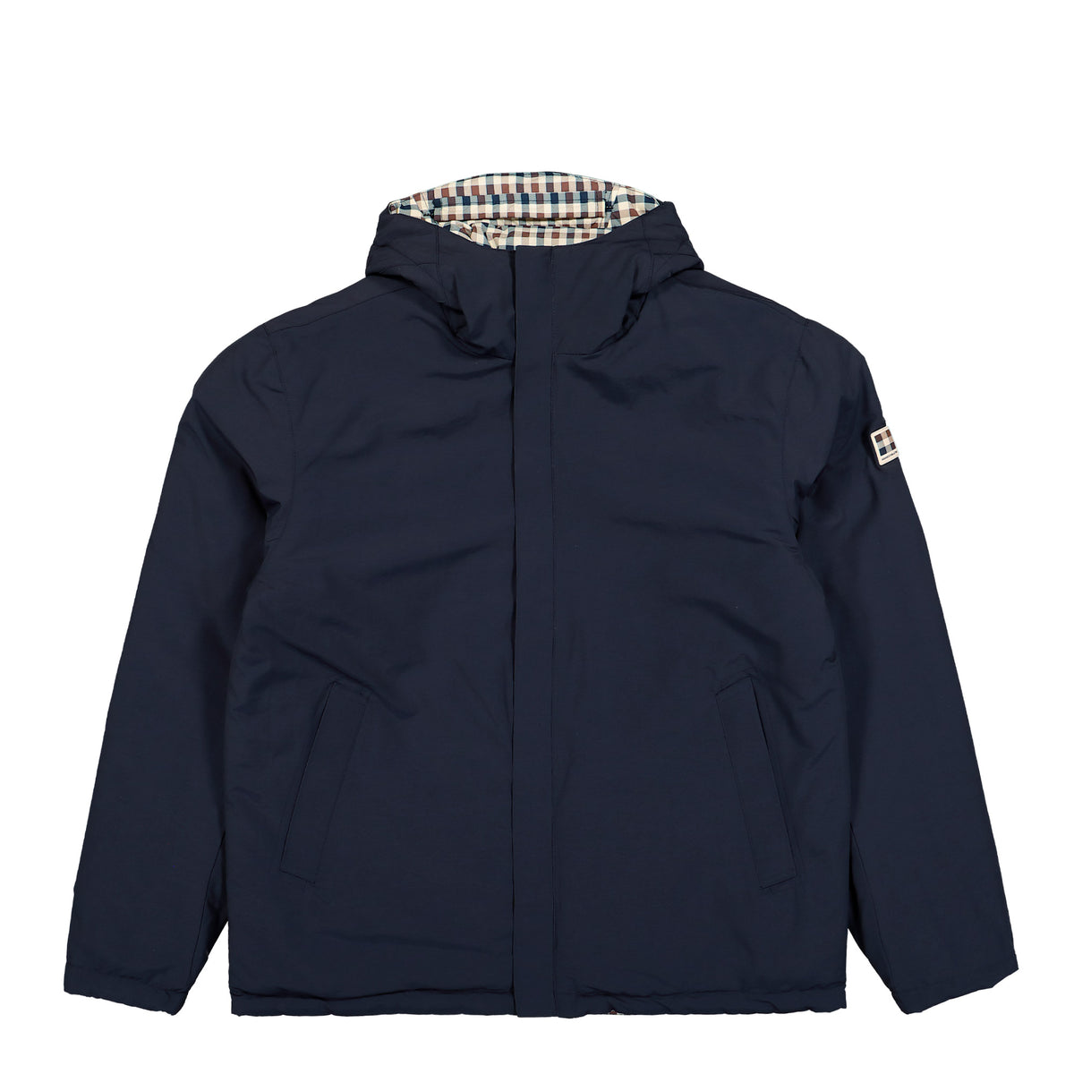 Aquascutum Cotyl-CN Reversible Jacket Navy Jackets AA-A006-JK005 11 | Overkill
